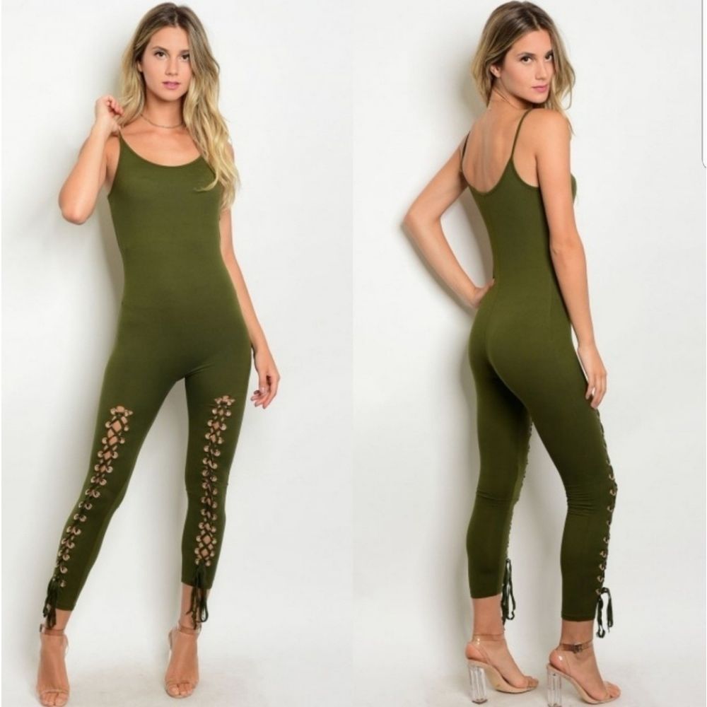 NEW: Boutique Laced Jumpsuit Size S M L